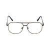 Calabria 1106 Aviator Reading Glasses +2.00 Gun-metal/Gold (2pack) Mens Designer