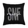SNF Nurse Skilled Nursing Facility Week Appreciation Throw Pillow
