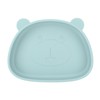 4pcs Children Plate Utensils Set Silicone Suction Bowls Set Toddler