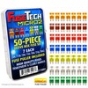 FuseTech Micro2 APT ATR 50 Piece Automotive Car Fuse Assortment
