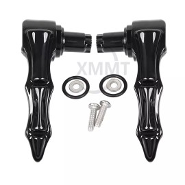 Unbranded Finger Saddlebag Latch Handle Lever For Harley Electra Street Glide Road King