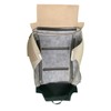 moseiny Driver Side Bottom Replacement Leather Seat Cover Compatible with