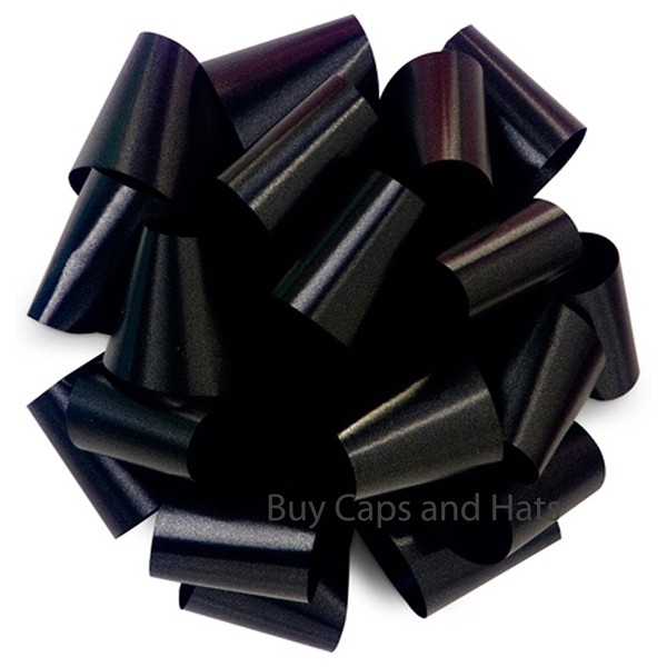 Buy Caps and Hats Black Bows 10 Pack Gift Wrap Bow for Baskets Gifts Toys Weddings