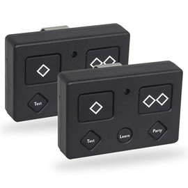 2 for Ghost Controls Gate Opener Remote Automatic Premium 5-Button Transmitter for Model AXS1,AXP1