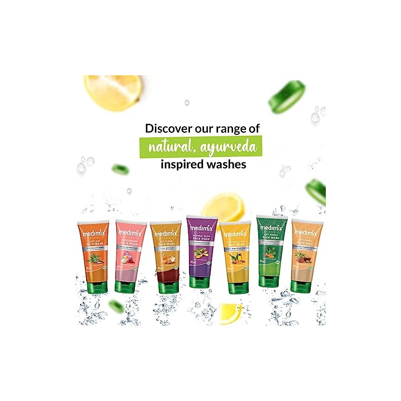 Medimix Exfoliante facial diario con aloe vera y limón 100