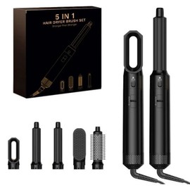 Hair Dryer Hot Air Comb Brush Curling Iron Straightener Quick Dry Straightening Styling, Au Plug, 16. Black AU, 1 Piece / 헤어 드라이어 핫 에어 콤 브러시 컬링 아이언 스트레이트너 빠른 건조 스트레이트닝 스타일링, Au 플러그, 16. Black AU, 1개