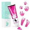 TOGOU2S Baby Handprint and Footprint Set with Sponge, Non-Toxic Acid