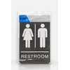 Headline Sign 9006 Women and Men’s Restroom ADA Sign with