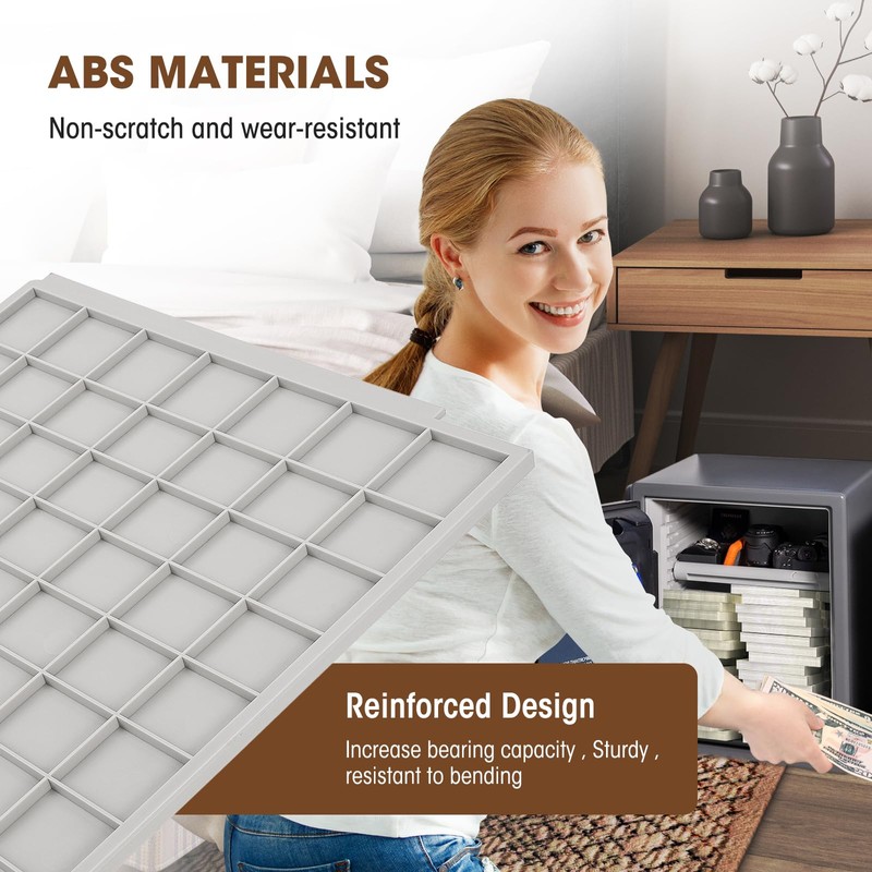 Glosaie Shelf Insert Compatible with SentrySafe SFW082 and SFW123 Fireproof