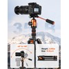 Camera Tripod, 81" Heavy Duty Aluminum Tripod for DSLR/Camera/Smartphone -