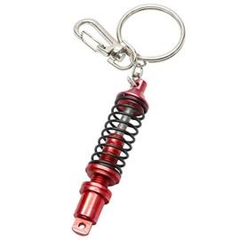 KOYOKOMA Key Chain, Suspension, Car Parts, Nascan, Miniature, Key, Key Ring, Shock Absorber, red