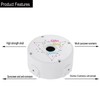 2-Pack Dome Camera Junction Box, Universal Dome Security Camera Mount
