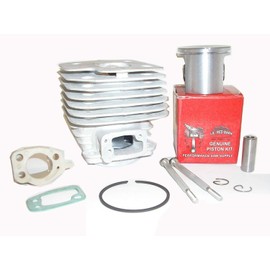 Compatible with Husqvarna 266, 266XP, 266SE, Compatible with Jonsered 630 Cylinder and Piston Big Bore Kit, 52MM Installation Instructions Included 2 DAY STANDARD SHIPPING TO ALL 50 STATES!