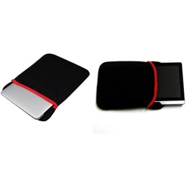 Ramtech 7-inch Neoprene Protective Carrying Case Sleeve Pouch Cover for Garmin DriveSmart 60 60LMT / 61 LMT-S / 65 & Traffic GPS + Stylus Pen & Screen Protector - NC7