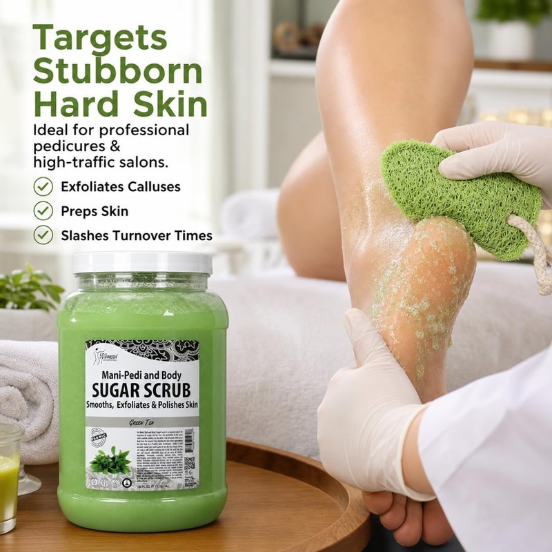 Spa Redi – Exfoliante, hidratante y nutritivo, impregnado con aceites