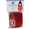 Coburn 258PK-05-090 Red Neck Tag #'D 81-90