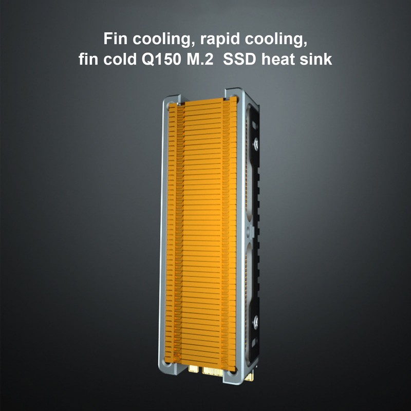 M.2 SSD Heatsink Good Fast Heat Dissipation 58 Exhaust Vents