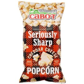 Cabot Creamery Seriously Sharp Cheddar Cheese Popcorn 1x 4.5oz bag