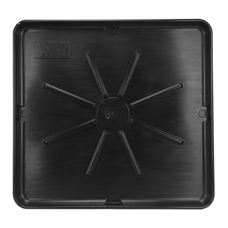 Heavy Durable Plastic Washing Machine Drain Pan Size 30X32 Including