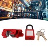 Circuit Breaker Lock Set Aluminum Alloy Anti Corrosion Electrical Safety