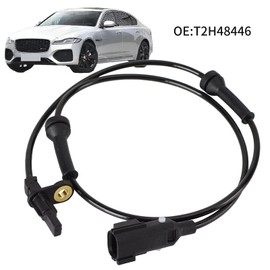 Wjelet T2H48446 Front ABS Wheel Speed Sensor for Jaguar X260-XF 2016-2020 X760- XE 2015-2020 Replaces T2H4069