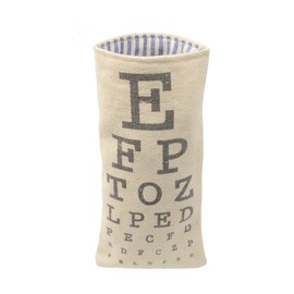 Treasure Gurus Eye Doctor Chart Eyeglasses Pouch Soft Case