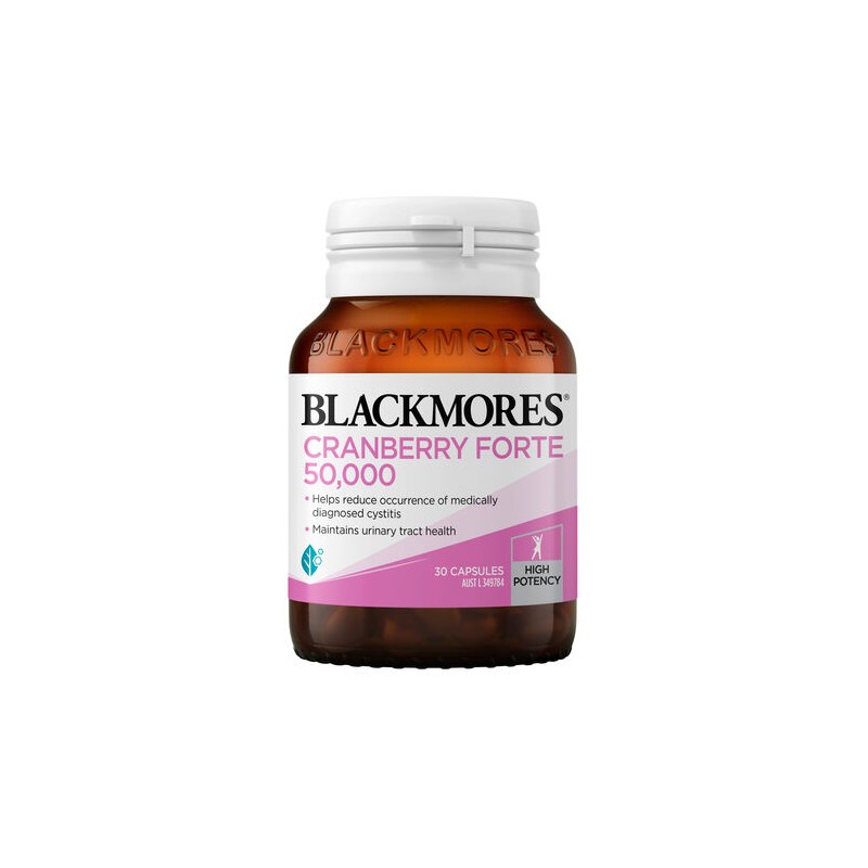 Blackmores Cranberry Forte 50000mg 30 Capsules