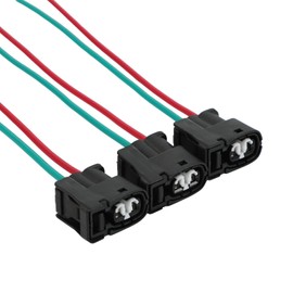 Ignition Coil Connector Plug Wire Harness for Toyota Harness Pigtail Supra Equivalent Replacement, for Lexus IS300, for Mazda RX7 6, Replace WPT-1094 3pcs
