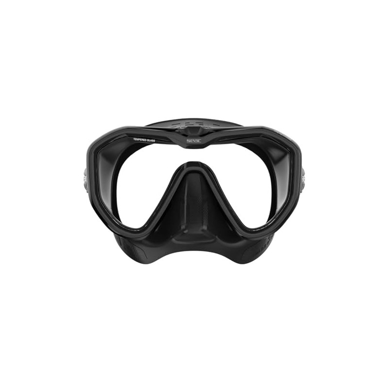 Seac Appeal, Italien hergestellte Einglas-Tauchmaske mit einer 3D-Schnalle direkt am