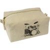 'Drum Set' Canvas Wash Bag/Makeup Case (CS00035272)