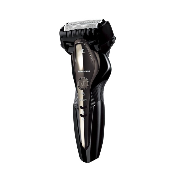 Panasonic Lamdash Men's Shaver Triple-Blade Safe for Baths Black ES-ST2P-K