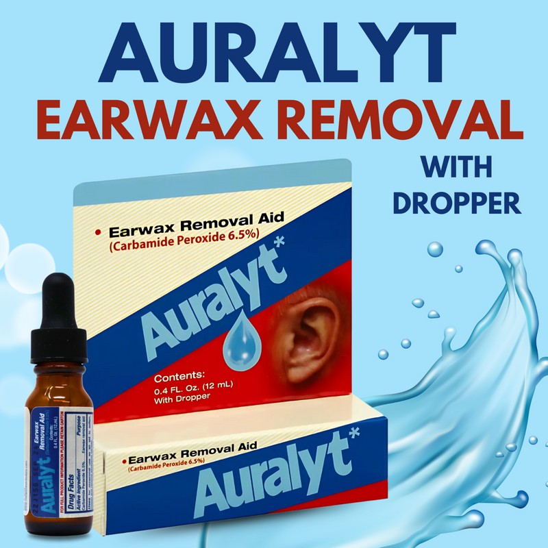 Menper Auralyt Earwax Removal Aid 12ml - Safe & Effective