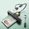 USB-A + USB-C Electronic CAC Card Reader USB Smart Card