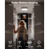 2 Pack Rechargeable Shower Lights for Inside Shower, 12000mAh Motion