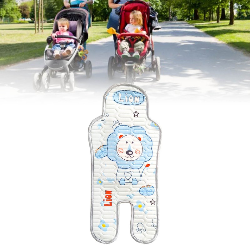 Baby Car Cooling Cushion Cartoon Pattern Universal Breathable Children Car