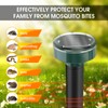 Mole Repellent Solar Powered, 8 Pack Waterproof Ultrasonic Deterrent to
