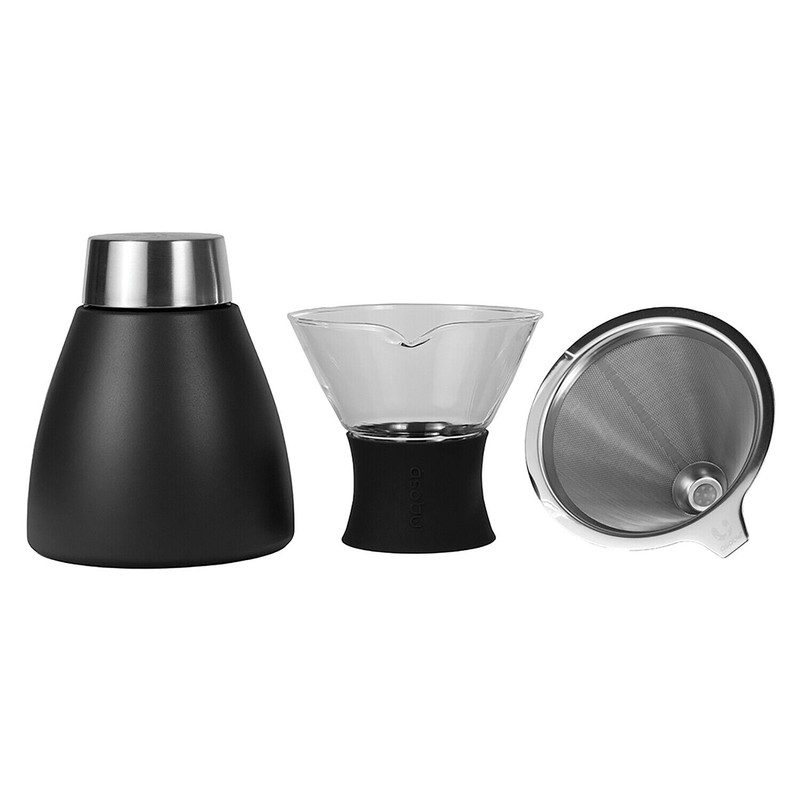 ASOBU® ASOBU Insulated Pour-over Coffee Maker with Removable Carafe, 34-Oz.