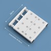 Synpinya 2 Pcs School Locker Shelf Organizer - Adjustable Locker