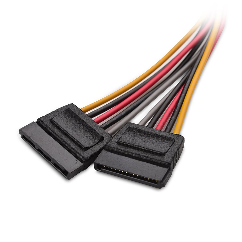 Cable Matters 3-Pack 15 Pin SATA Power Splitter Cable 8