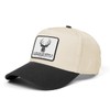 Saddleback Supply Vintage Trucker Hat - Deer Hunting Logo Black/tan