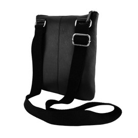 Conte Massimo Men's Bag With Adjustable Shoulder Strap, Multi Pocket In Genuine Leather