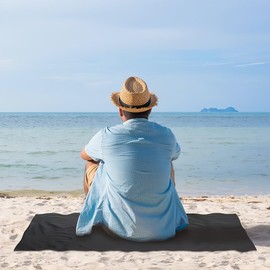 Mini Picnic Blanket, Ultra Thin Portable Picnic Blanket, Beach Blanket, Small, Ultralight Ultra Thin Portable Beach Blanket, for Beach, Travel, BBQ, Picnic, Camping and Hiking, 70 x 110 cm