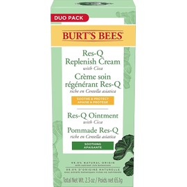 Burt's Bees 100% Natural Multi-Purpose Res-Q Ointment and Cream Twin Pack