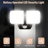 FLITI Battery Powered Motion Sensor Security Light(2 Pack),5000K 1000LM High