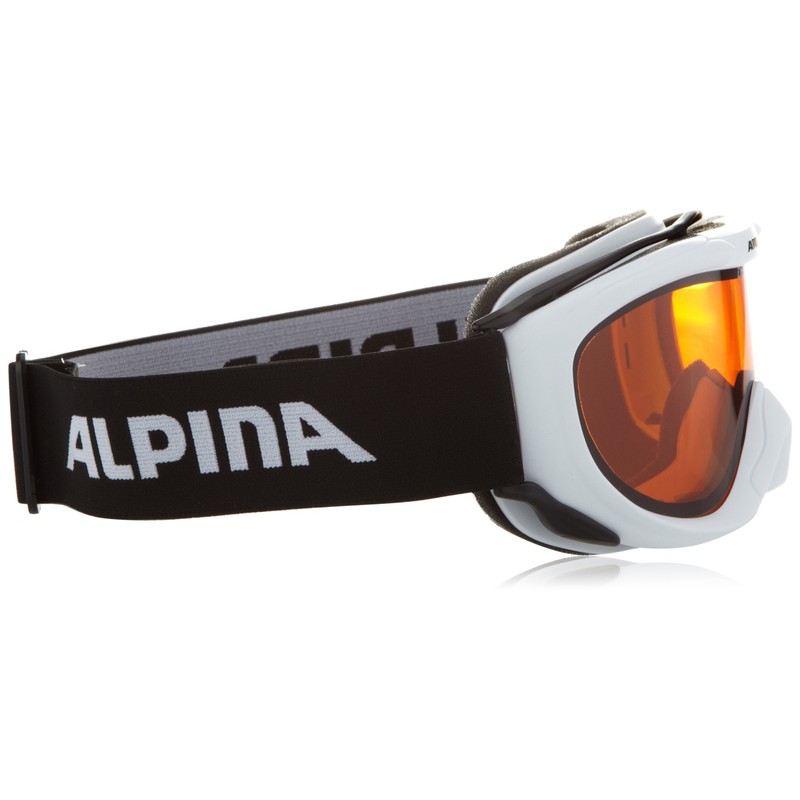 Alpina FreeSpirit Ski Goggles, One Size, white