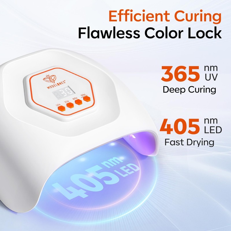 modelones UV LED Nail Lamp, Light for Gel Nails Nail