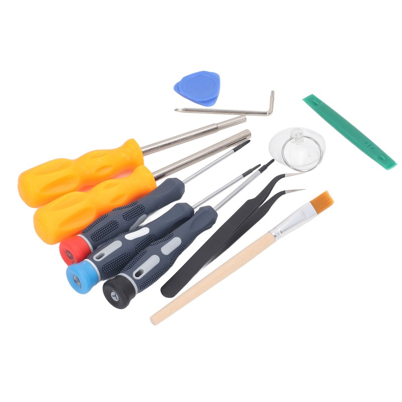 5PCS Small Screwdrivers Multifunctional Wrench Tweezers Brush Pry Plates Disassembly