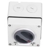 Rotary Switch, 500V IP66 3P Waterproof Switch for Outdoor Use