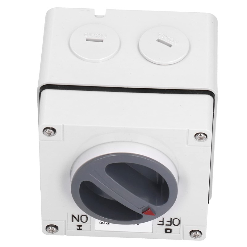Rotary Switch, 500V IP66 3P Waterproof Switch for Outdoor Use