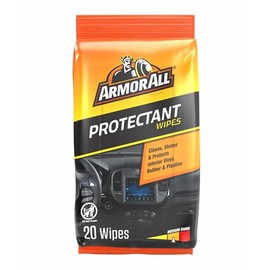 Armor All Original Protectant Wipes , Interior Car Cleaning Wipes with UV Protection Against Cracking and Fading, 20 Count
